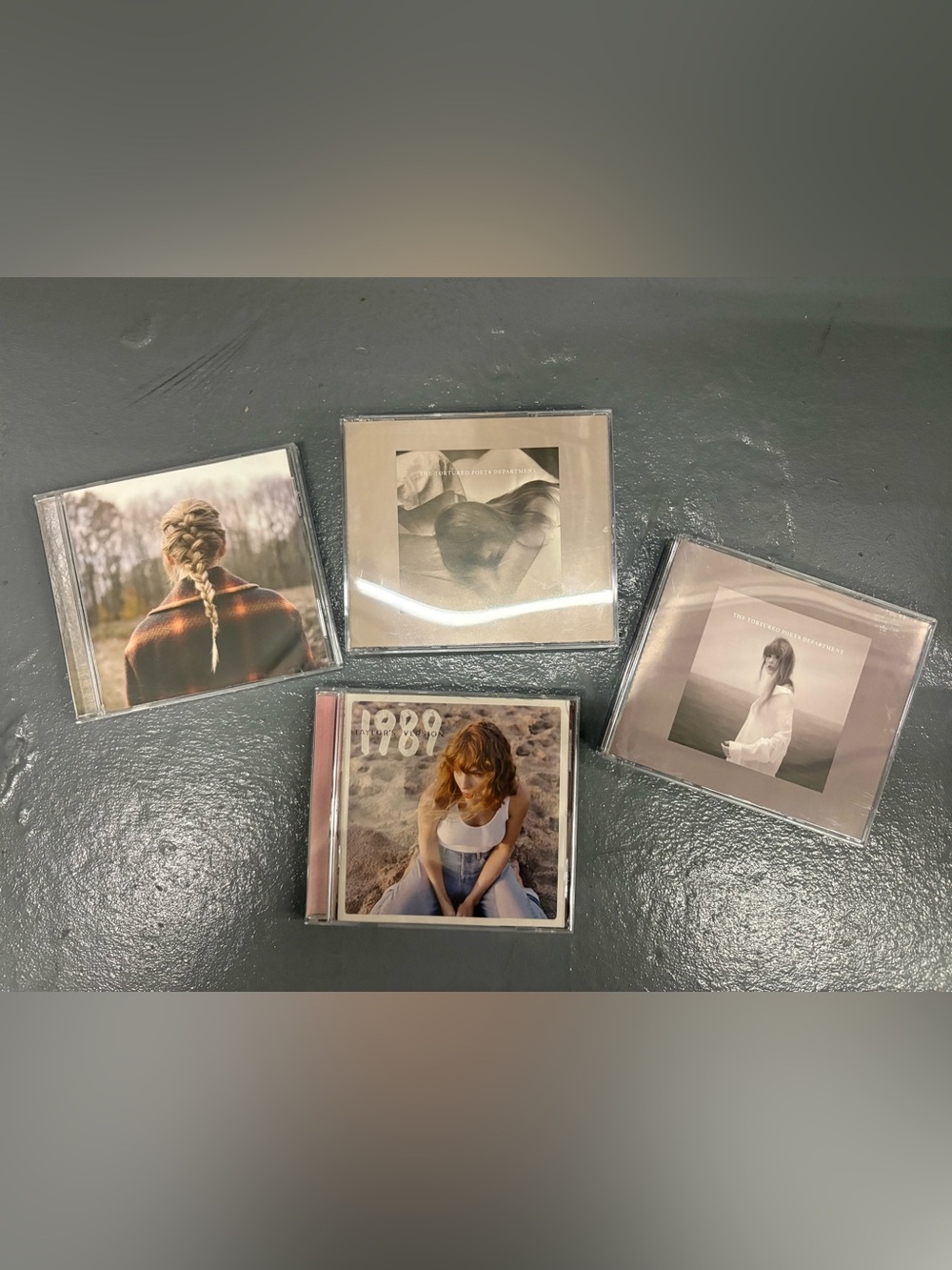 Taylor Swift TTPD Deluxe Evermore 1989 TV CD bundle